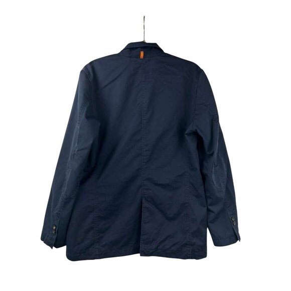 Hugo Boss Orange Men's Size 42R Blazer Navy Blue Jacket Buttons Front Pockets - Picture 8 of 16